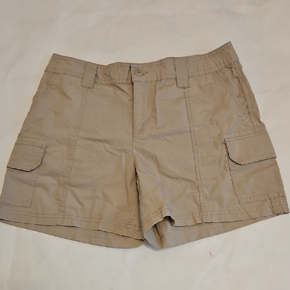 St. John's Bay Tan Cargo Shorts